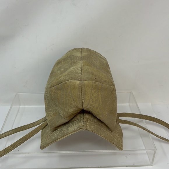 Michelle Lalonde Bone Color Lambsuede Evening Wristlet Bag - Picture 10 of 13